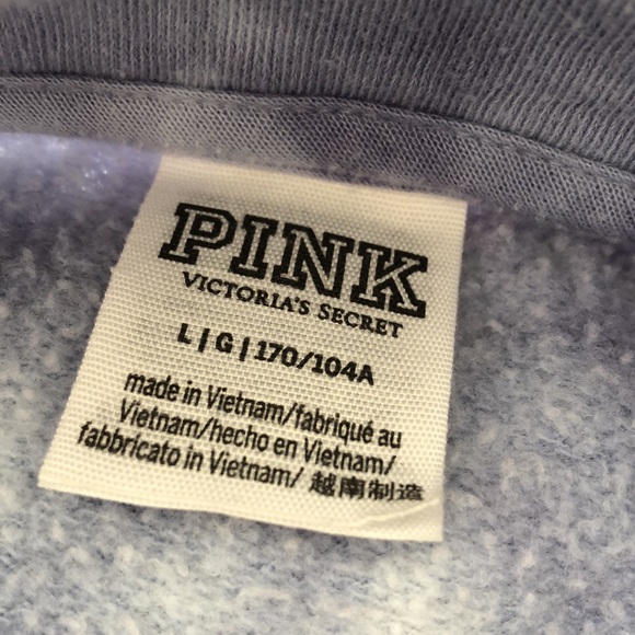 Pink Half Zip Pullover - Picture 6 of 8